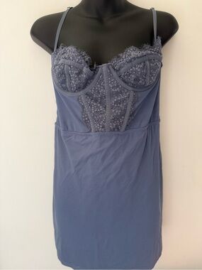 Urban Outfitters modern love mini corset dress
